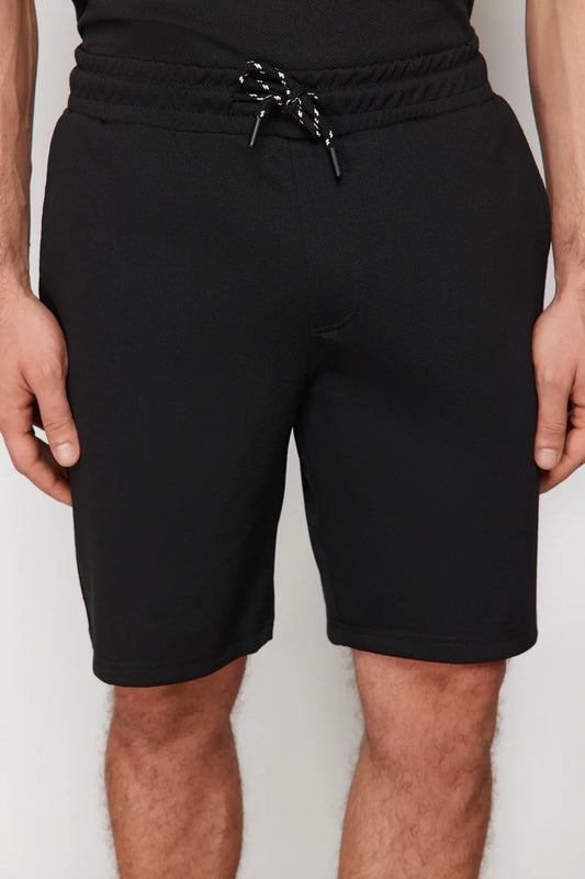 Black Regular/Normal Cut Shorts & Bermuda