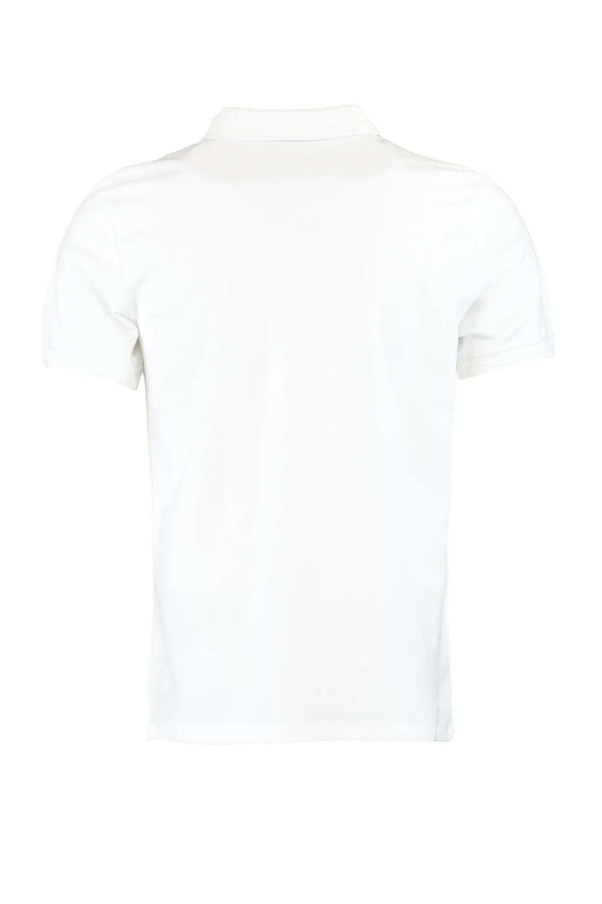 Slim/Narrow Cut Collar Striped Cotton Polo Collar T-Shirt