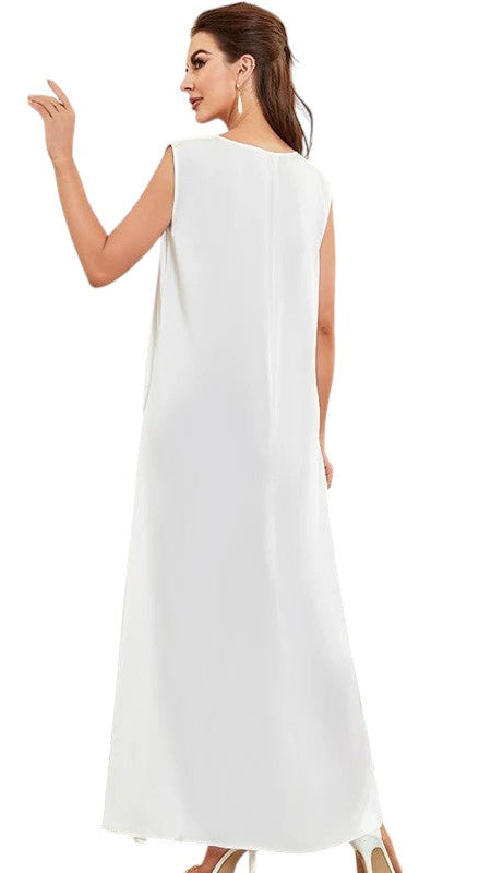 Comfortable Abaya Inner Satin Dress