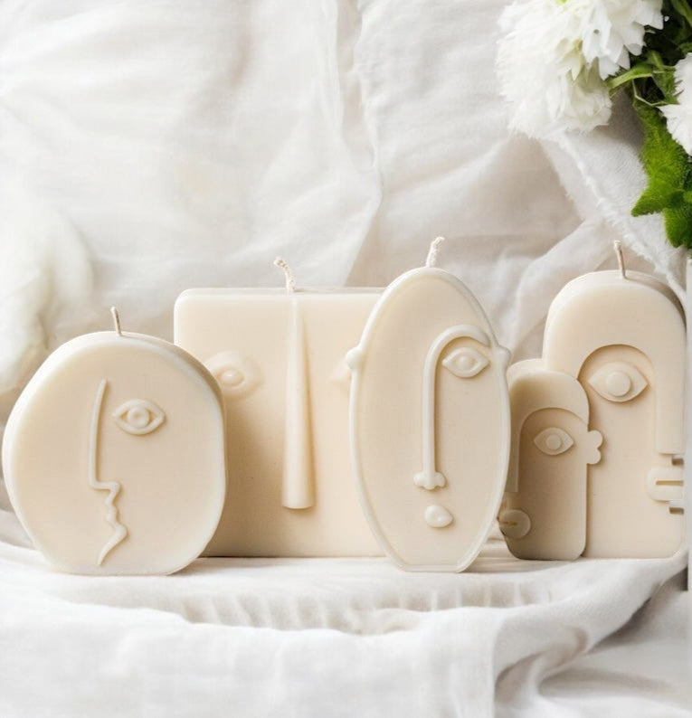 The Face Series Candle