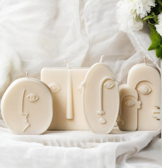 The Face Series Candle